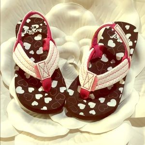 NWOT Reef Toddler Girl’s Flip-Flop Sandals sz5/6